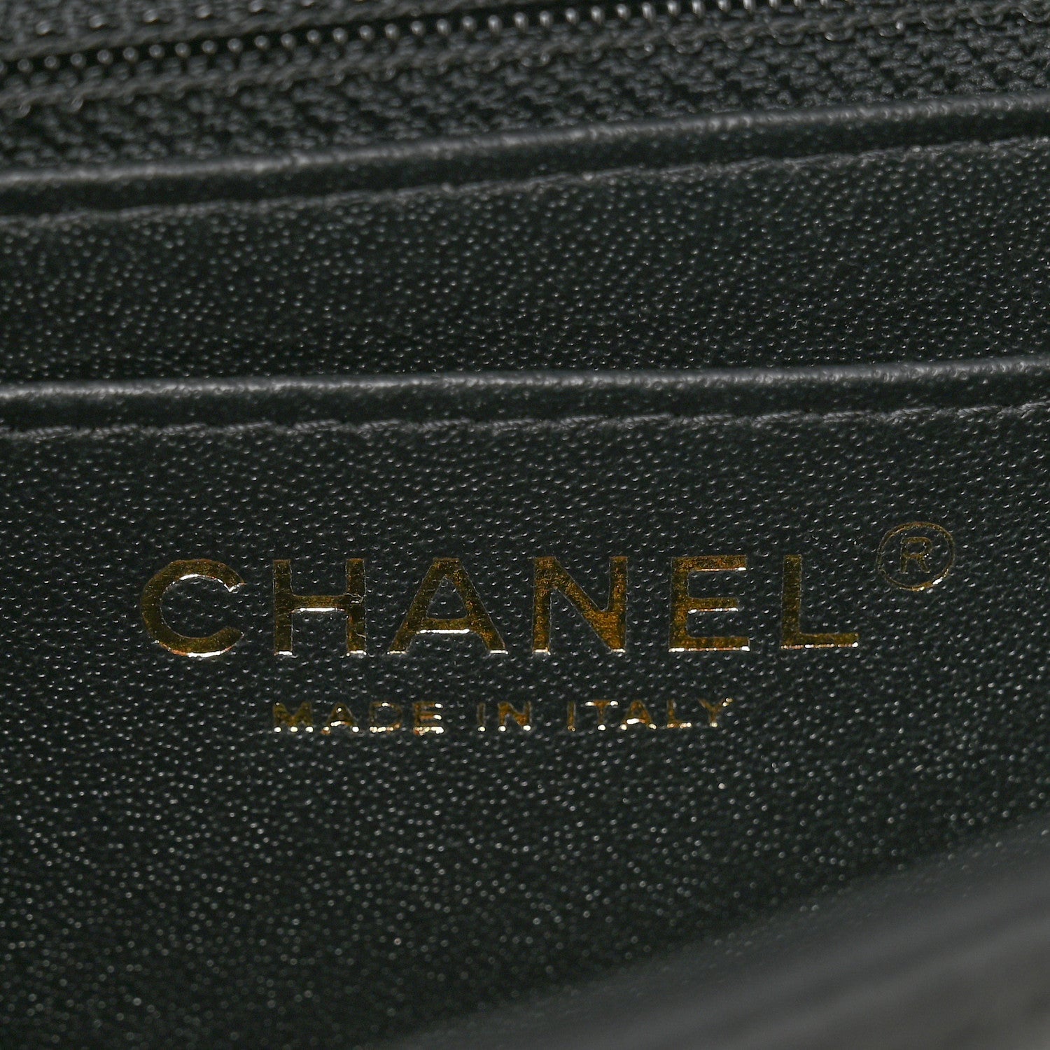 Chanel Lambskin Quilted Mini Rectangular Flap Black