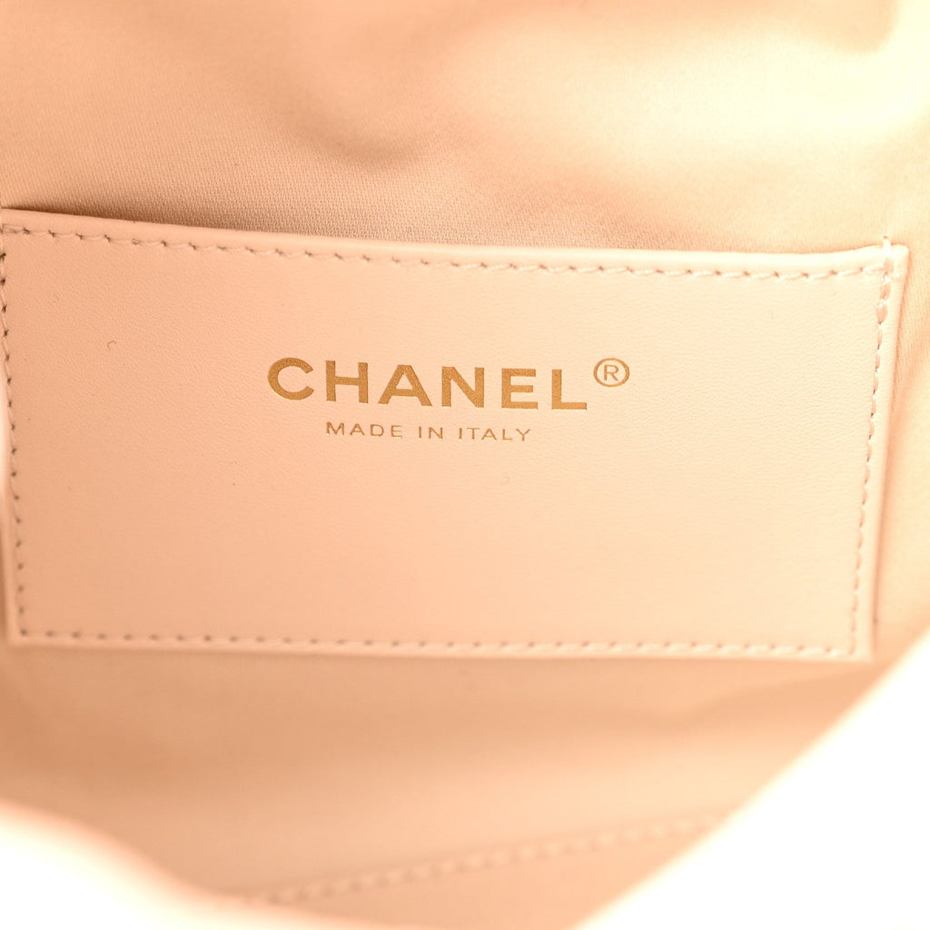 Chanel Caviar Quilted Small Chanel 25 Handbag White
