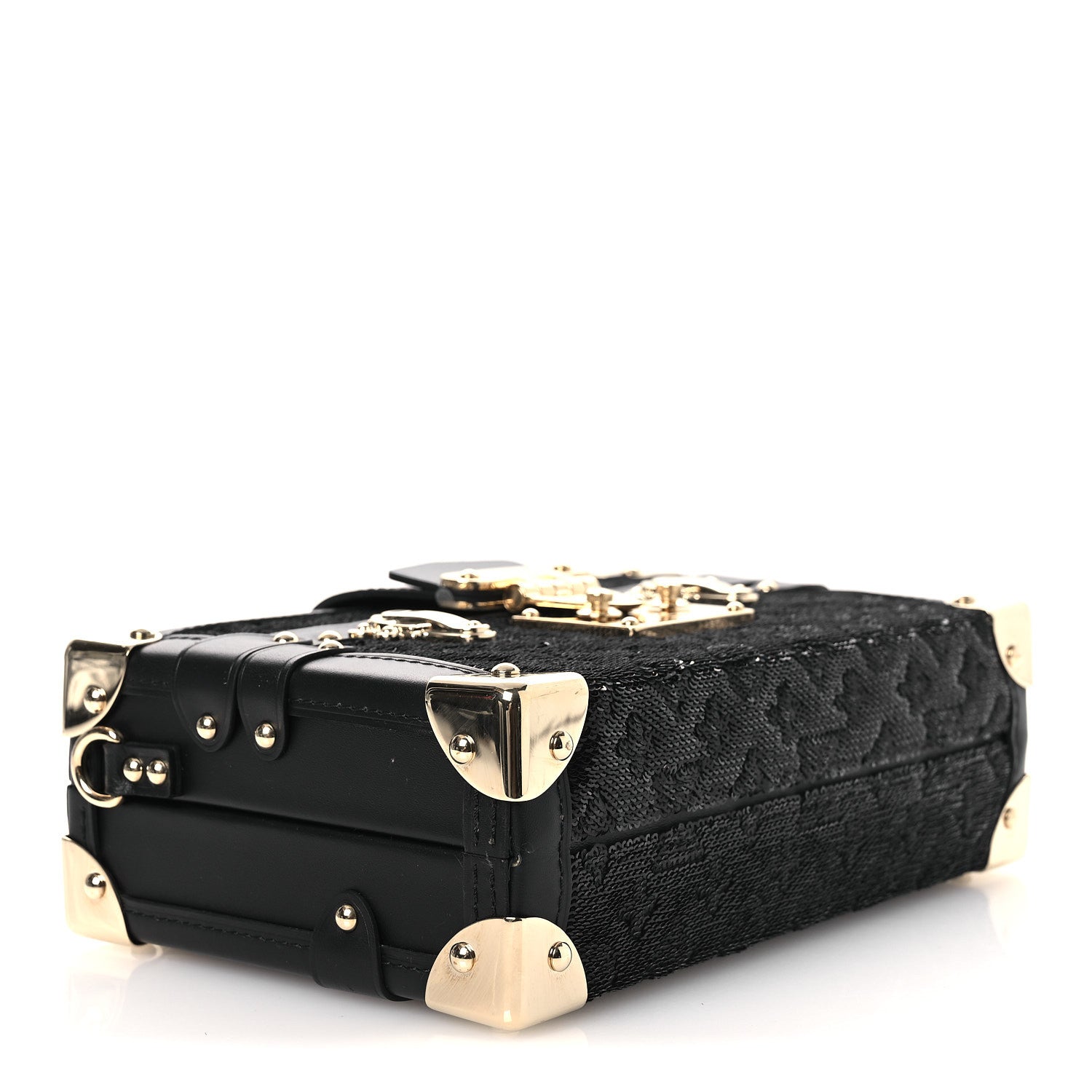 Louis Vuitton Sequins Petite Malle Black