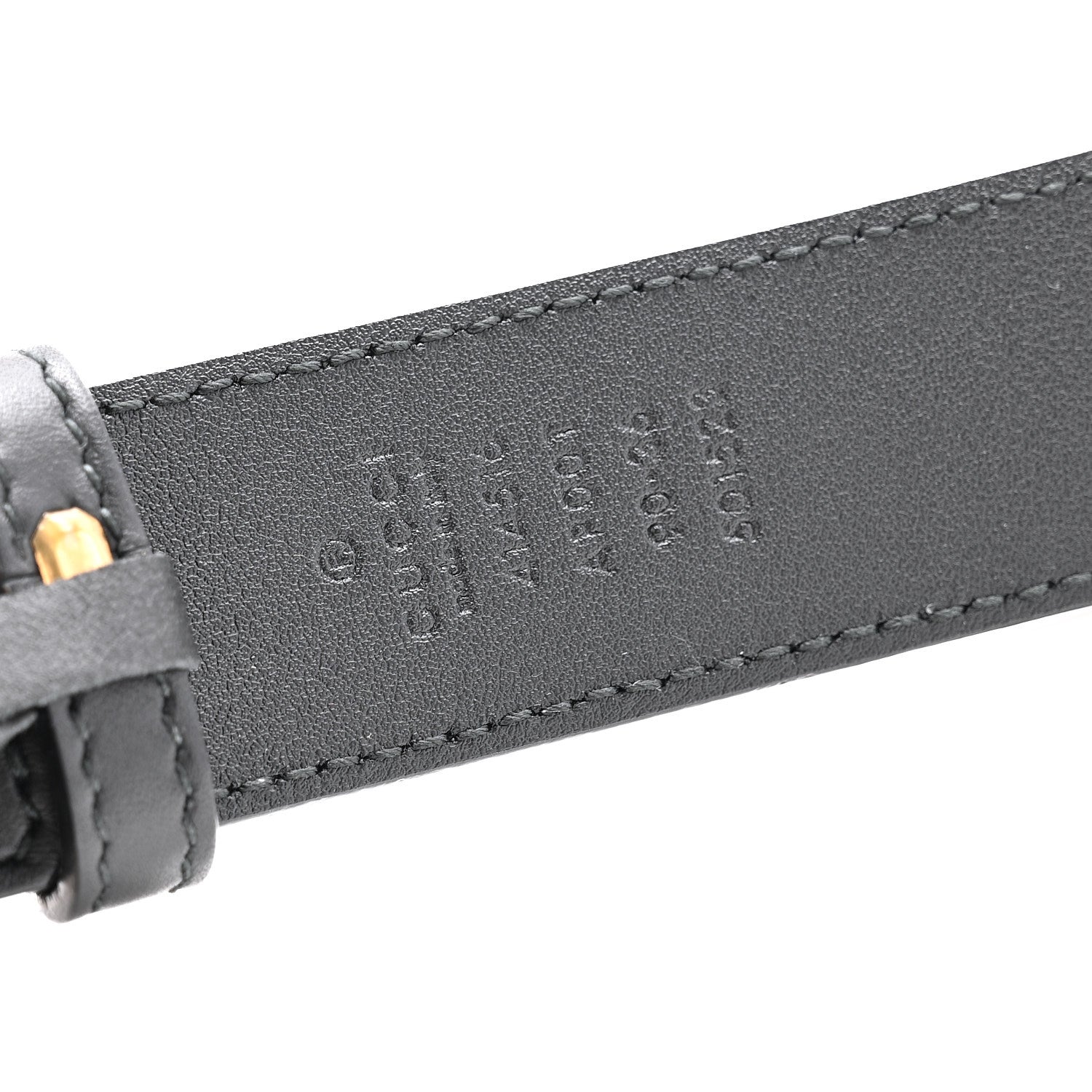 Gucci Calfskin Double G 30mm Belt 90 36 Black