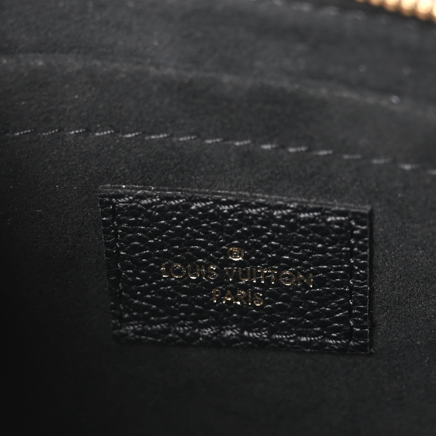Louis Vuitton Empreinte Monogram Giant Multi Pochette Accessories Black