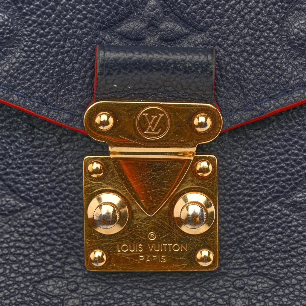 Louis Vuitton Empreinte Pochette Metis Marine Rouge