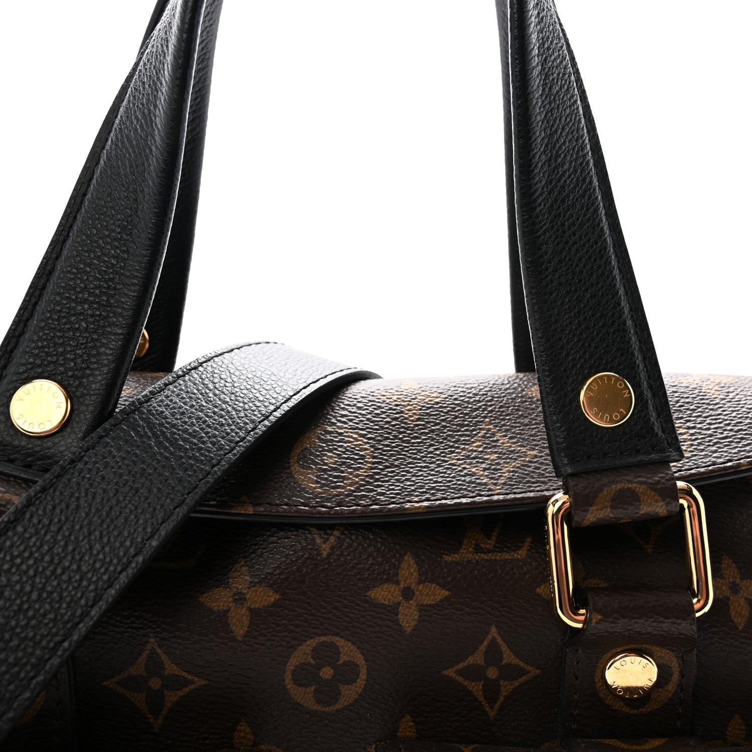 Louis Vuitton Monogram Manhattan NM Black