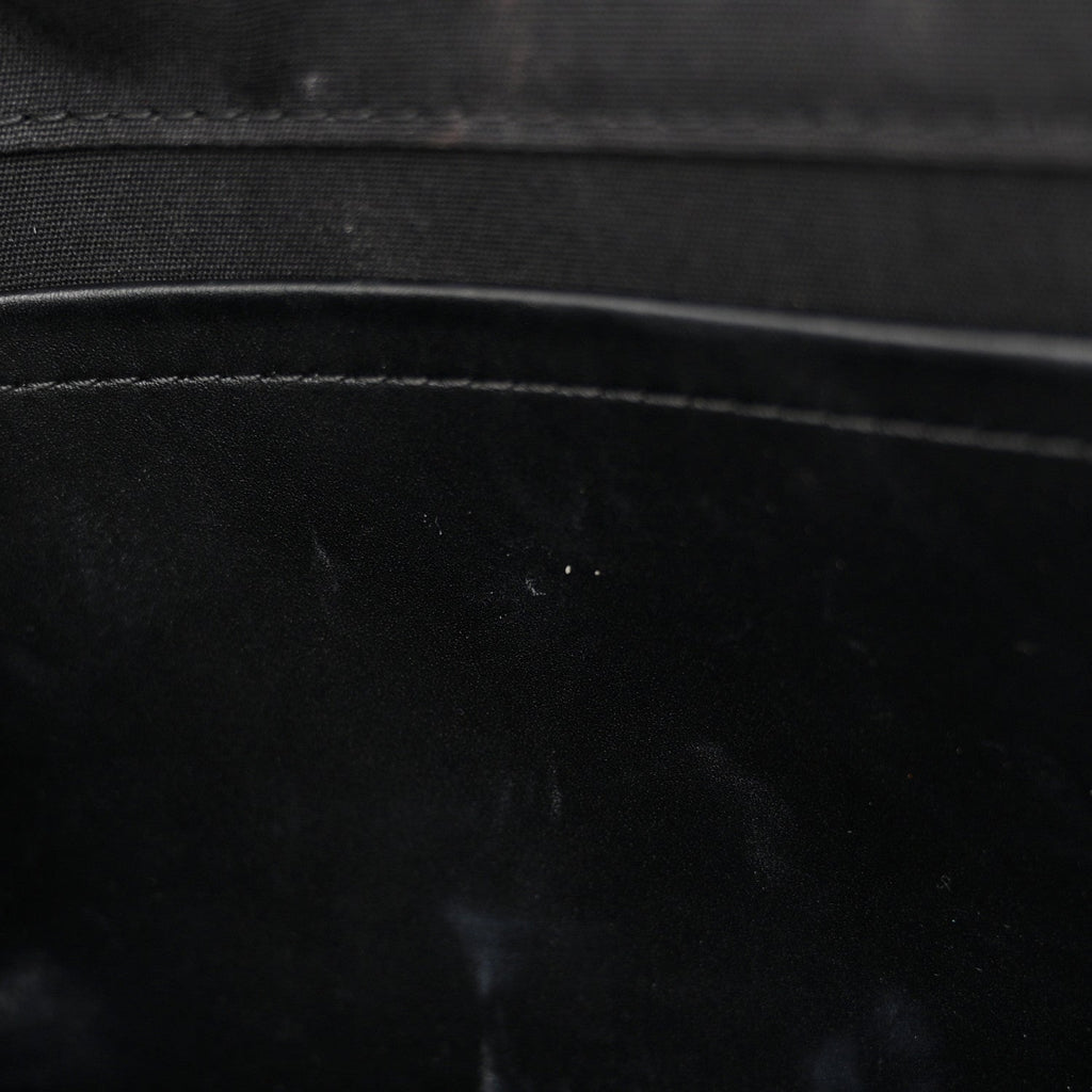 Louis Vuitton Patent Louise Clutch Black