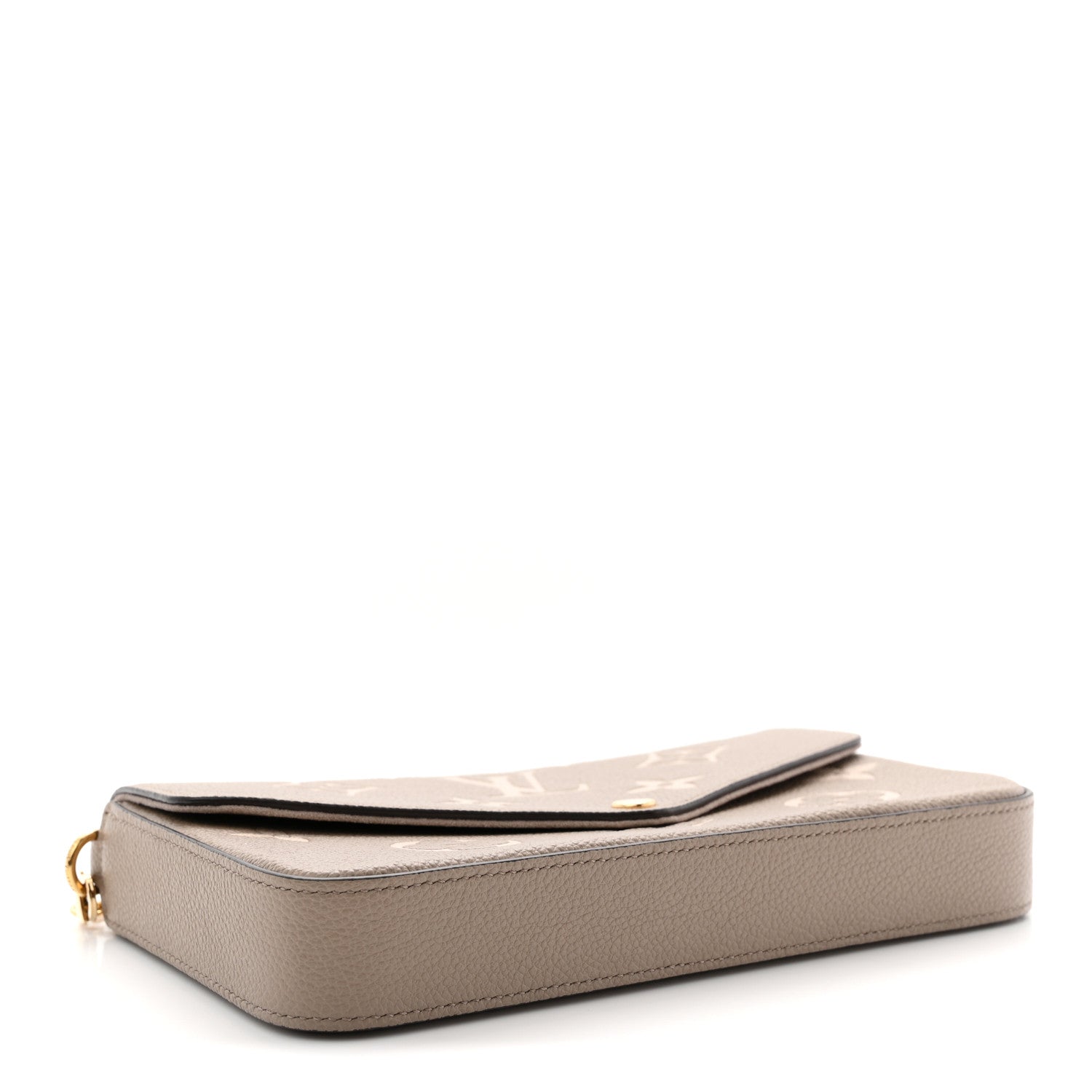 Louis Vuitton Empreinte Monogram Giant Felicie Pochette Tourterelle Creme