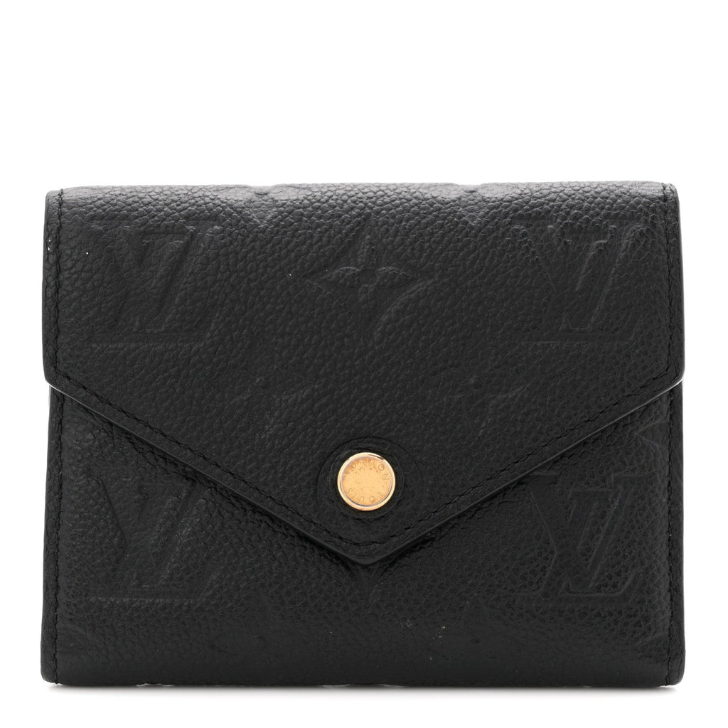 Louis Vuitton Empreinte Victorine Wallet Black