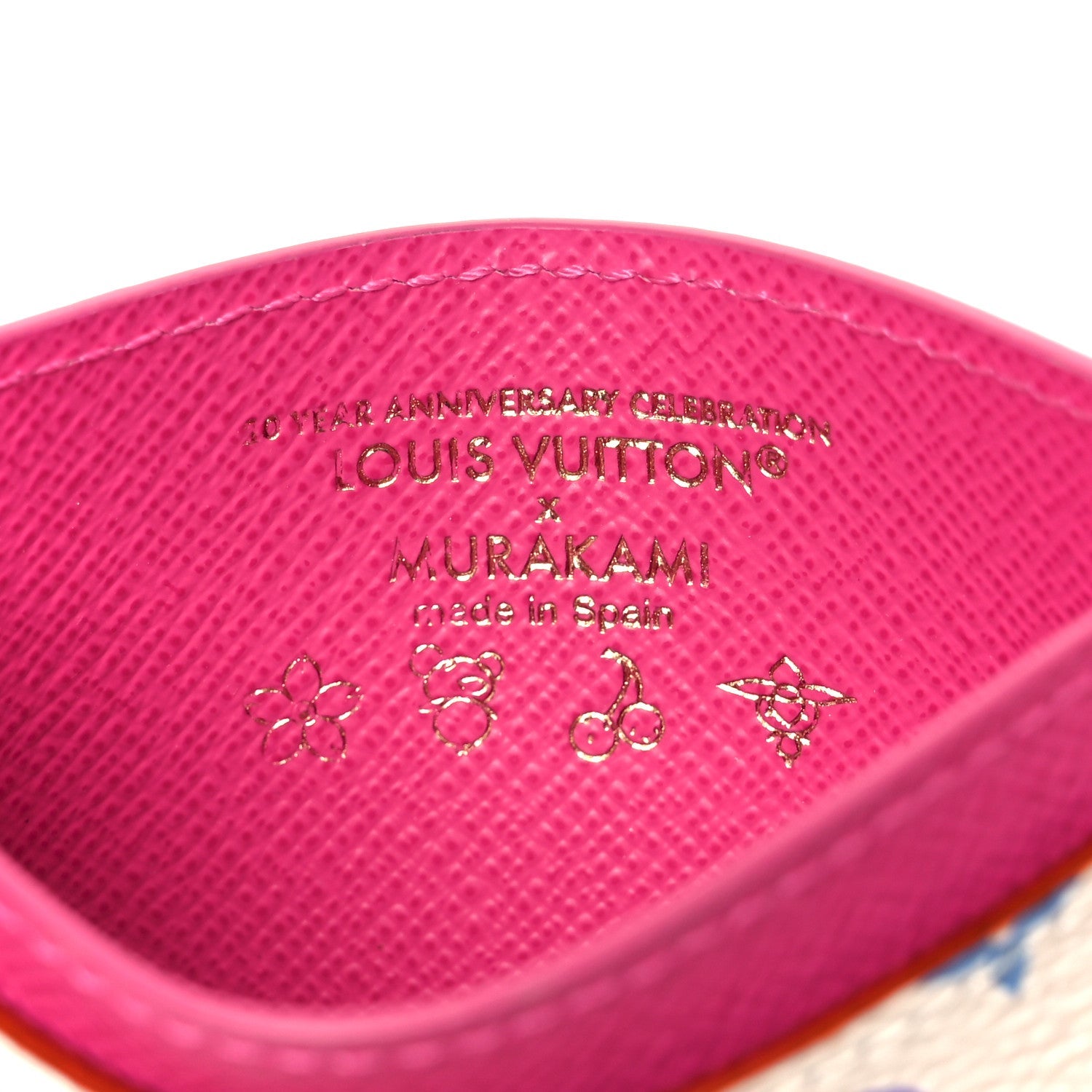Louis Vuitton LV X TM Monogram Multicolor Card Holder Kawaii Pink