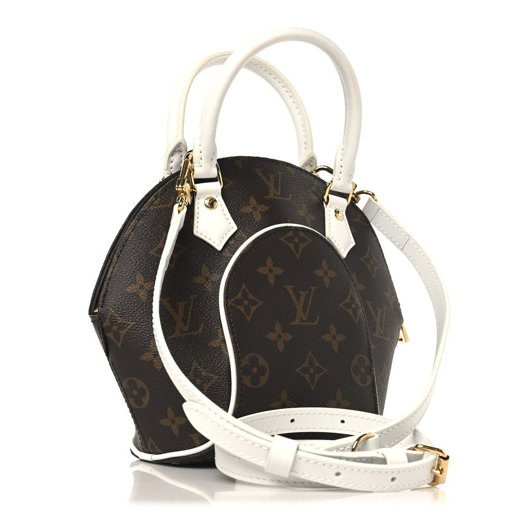 Louis Vuitton Monogram LV Match Ellipse BB White