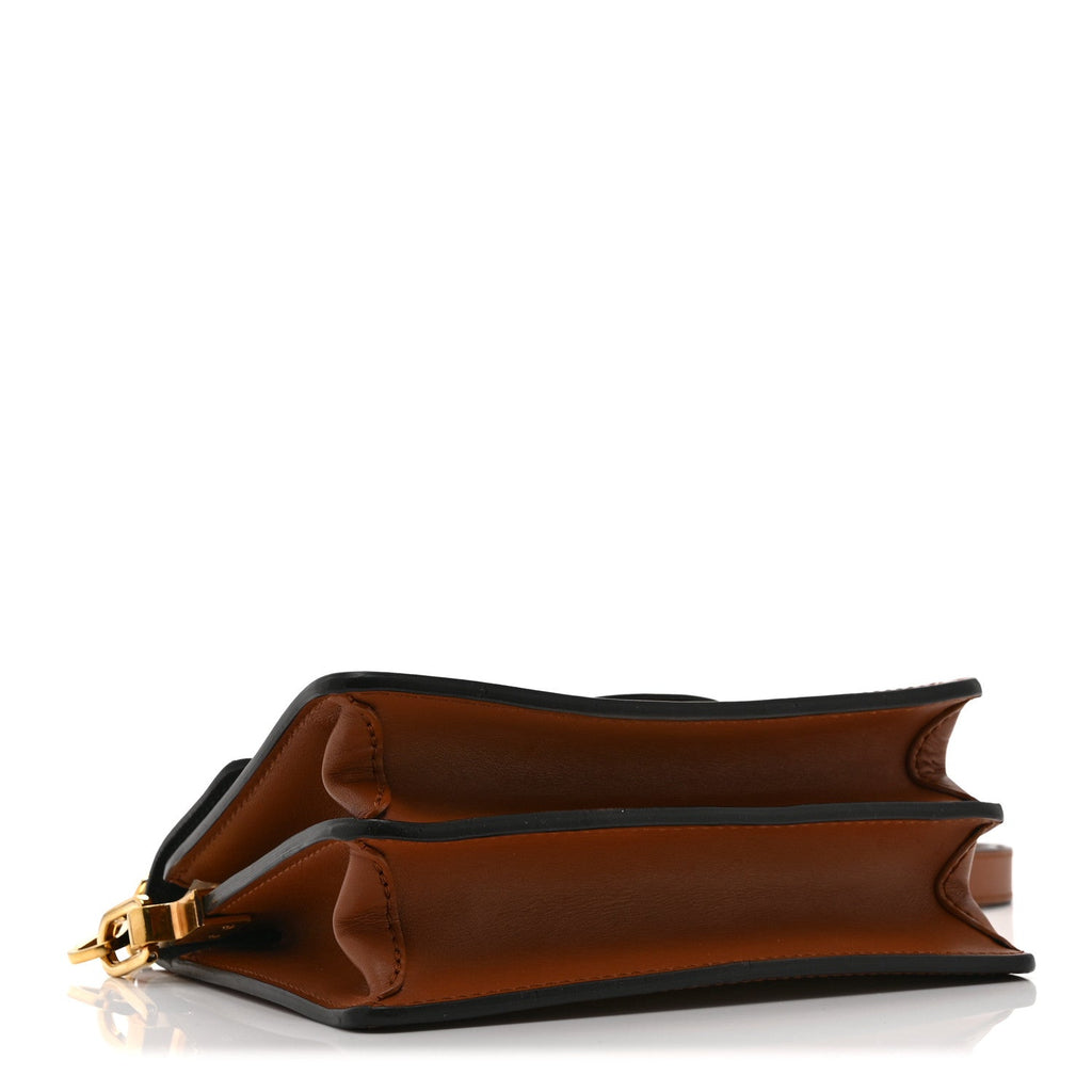 Louis Vuitton Taurillon Mini Dauphine Creme Kombe