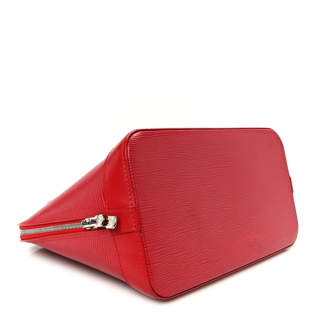 Louis Vuitton Epi Alma PM Castillan Red