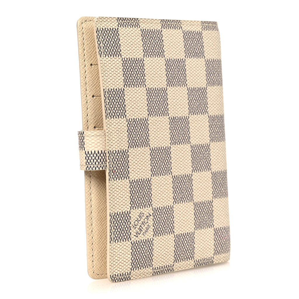 Louis Vuitton Damier Azur Small Ring Agenda Cover