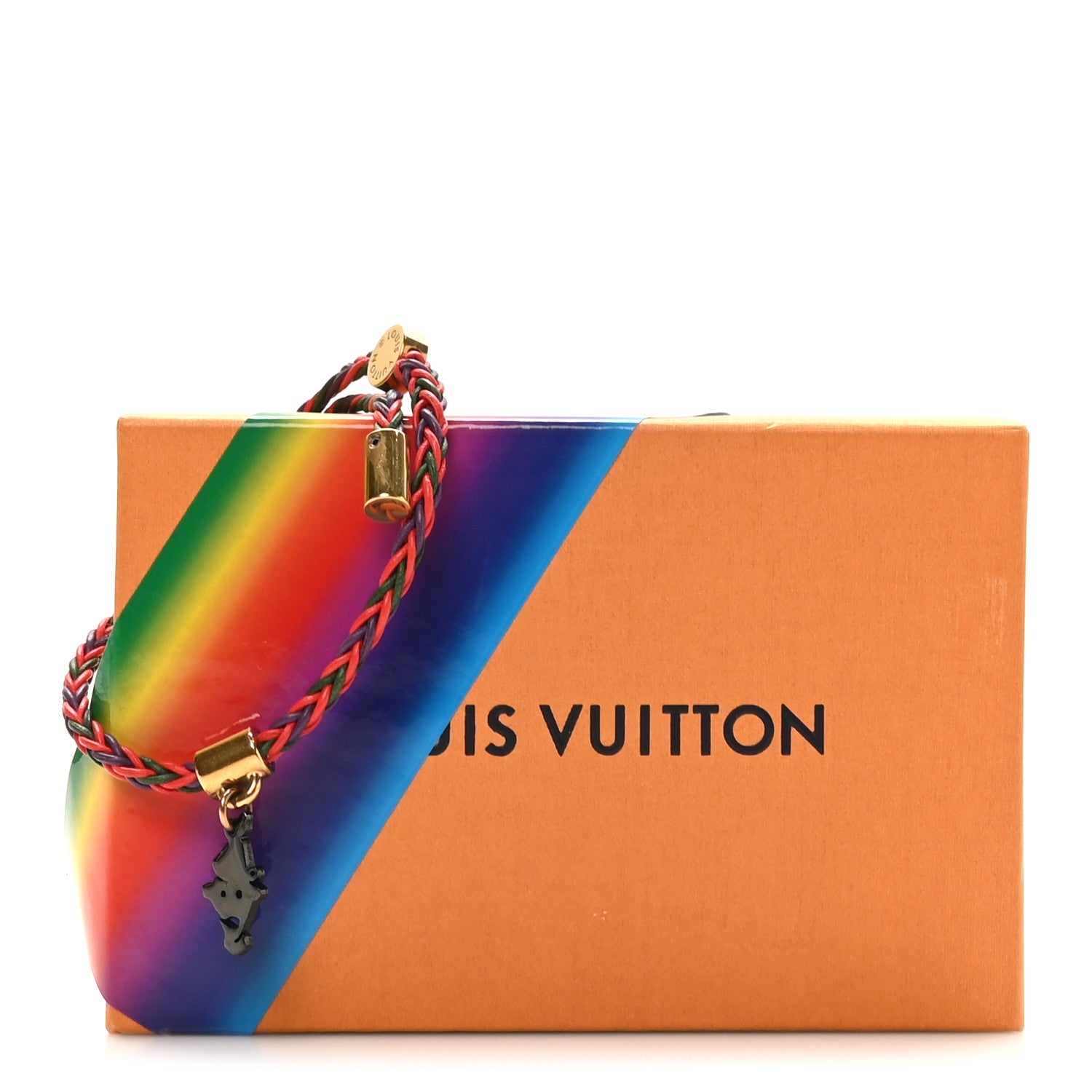Louis Vuitton Braided Bracelet Multicolor