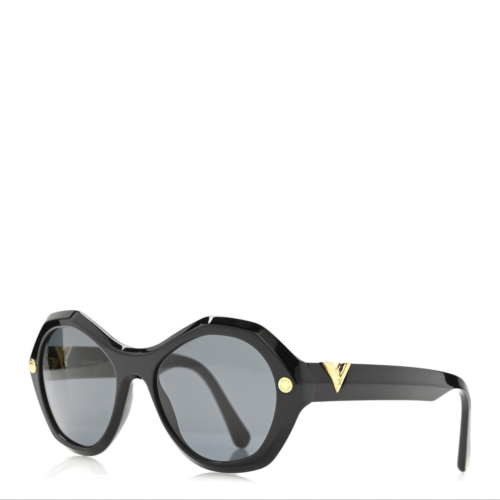 Louis Vuitton Acetate Chamade Lady Sunglasses Z2368W Black