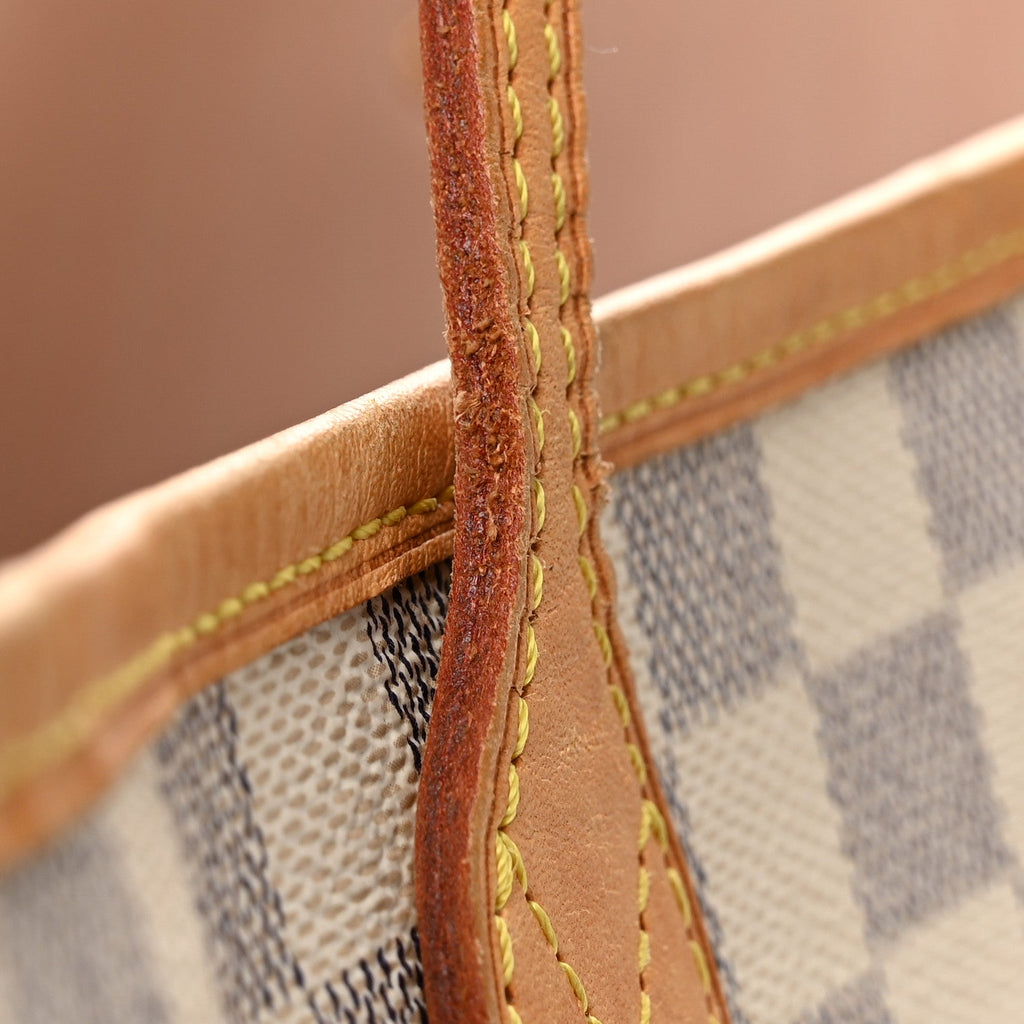 Louis Vuitton Damier Azur Neo Neverfull GM Rose Ballerine