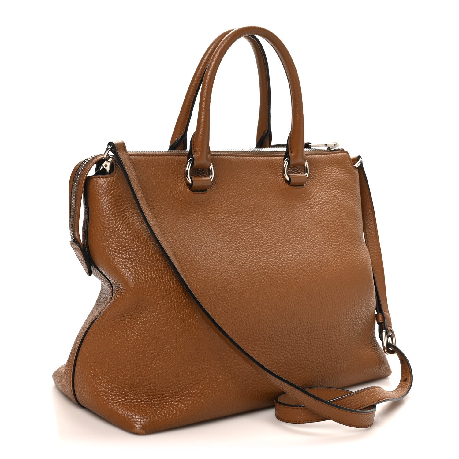 Prada Vitello Phenix Tote Cannella