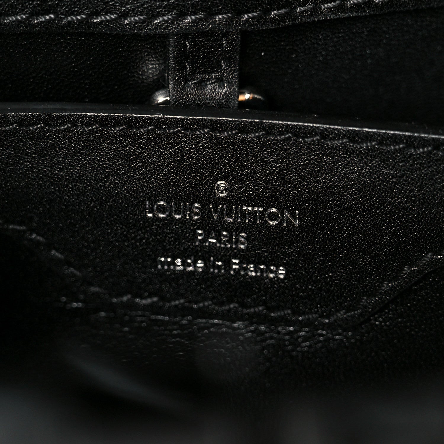 Louis Vuitton Calfskin Karung Beaded Shanghai Skyline Capucines BB Black