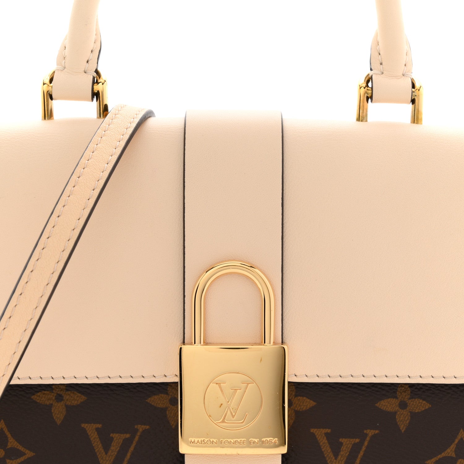 Louis Vuitton Monogram Locky BB Creme