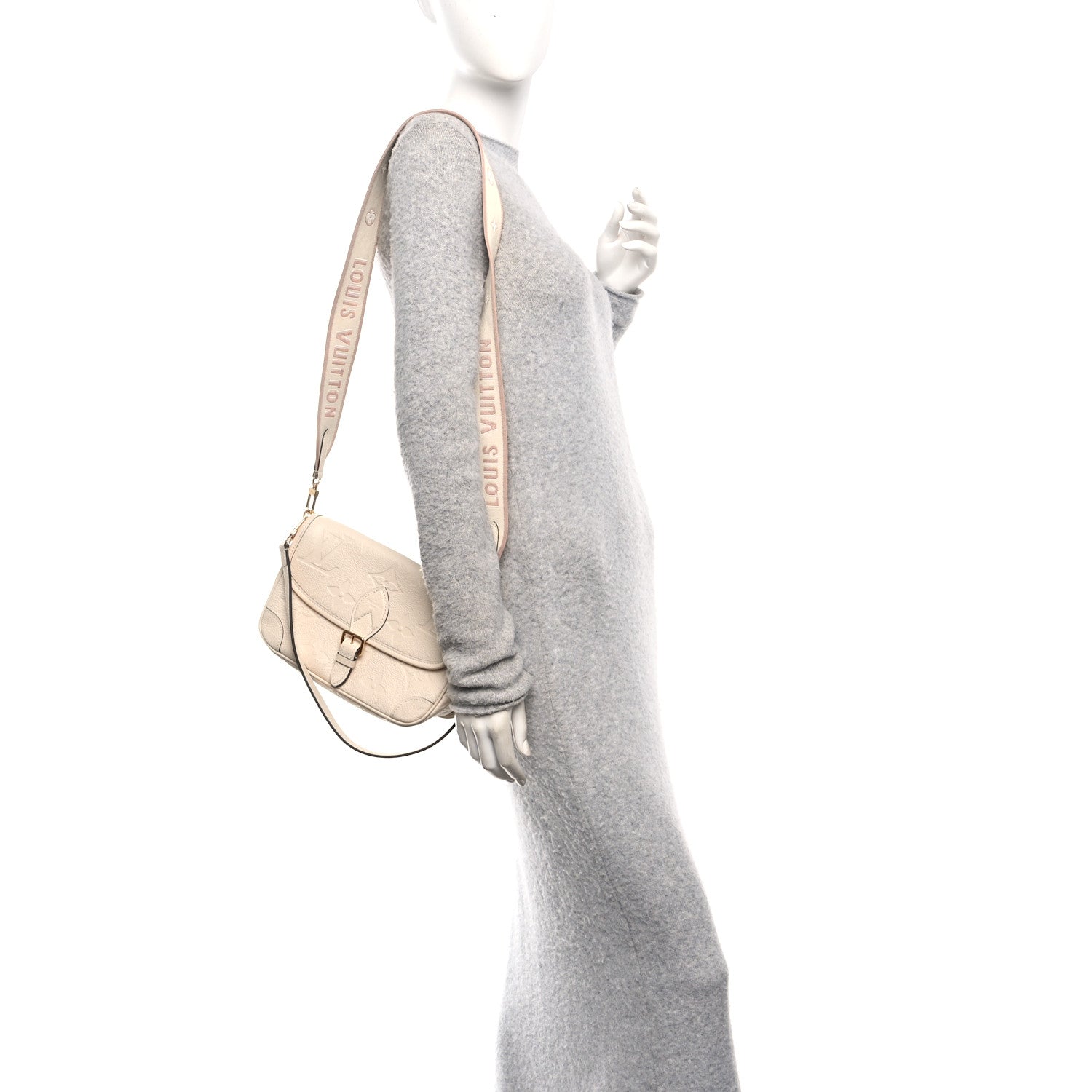 Louis Vuitton Empreinte Monogram Giant Diane Cream