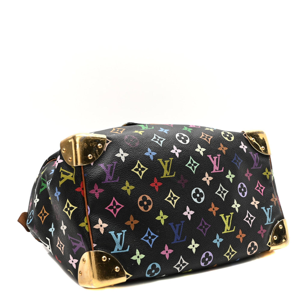 Louis Vuitton Monogram Multicolor Speedy 30 Black