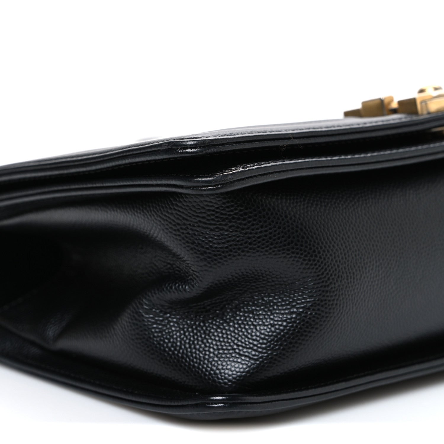 Chanel Caviar Quilted Medium Boy Flap Black