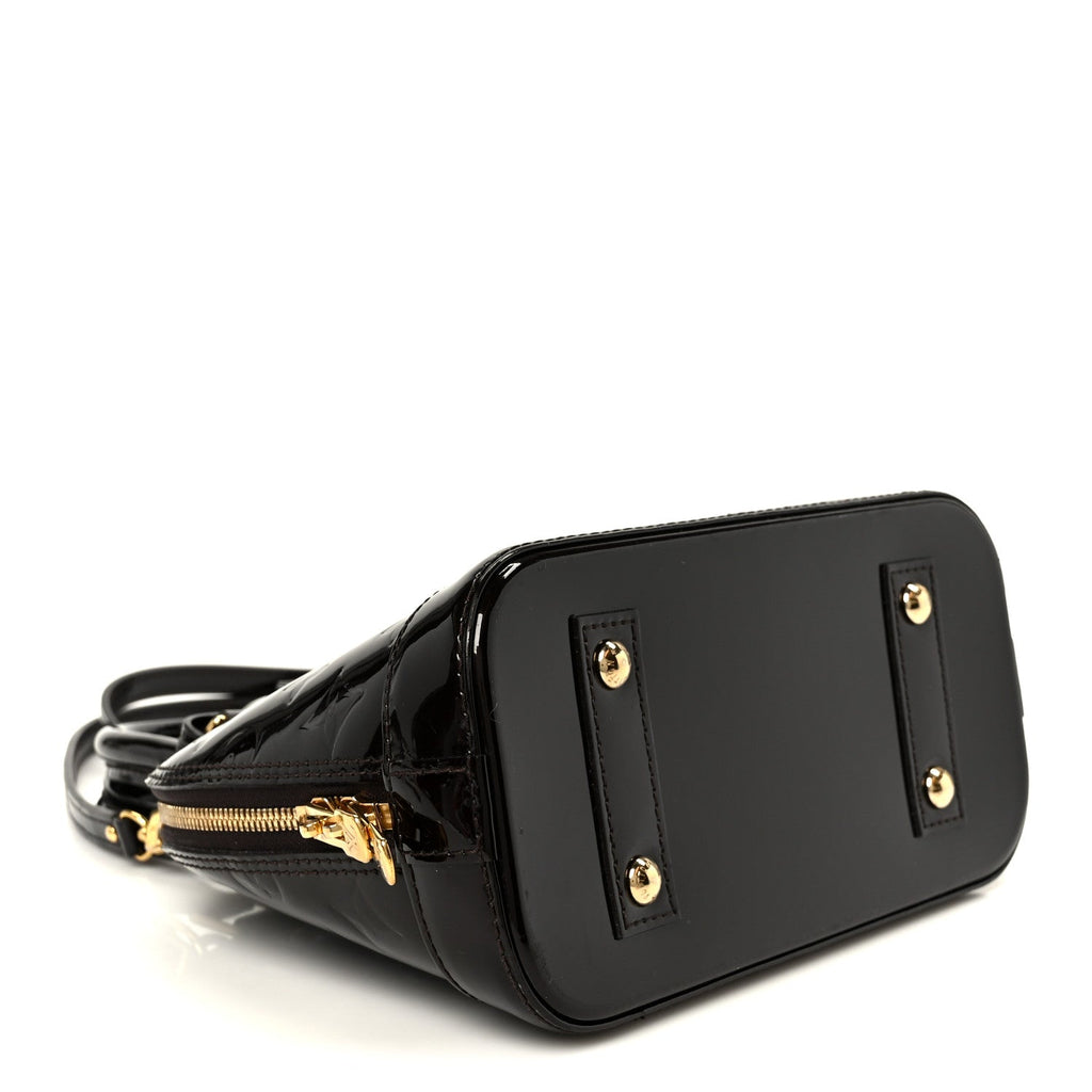 Louis Vuitton Vernis Alma BB Amarante