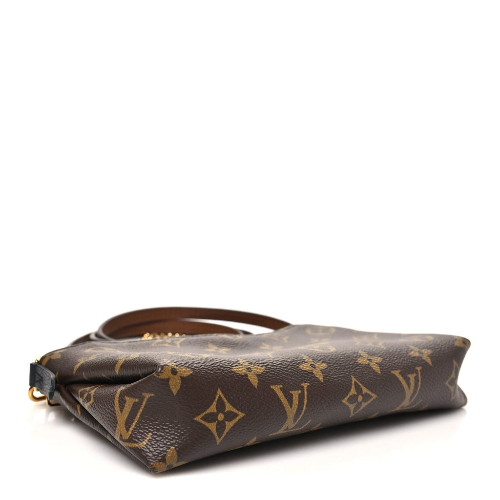 Louis Vuitton Monogram Pallas Clutch Black