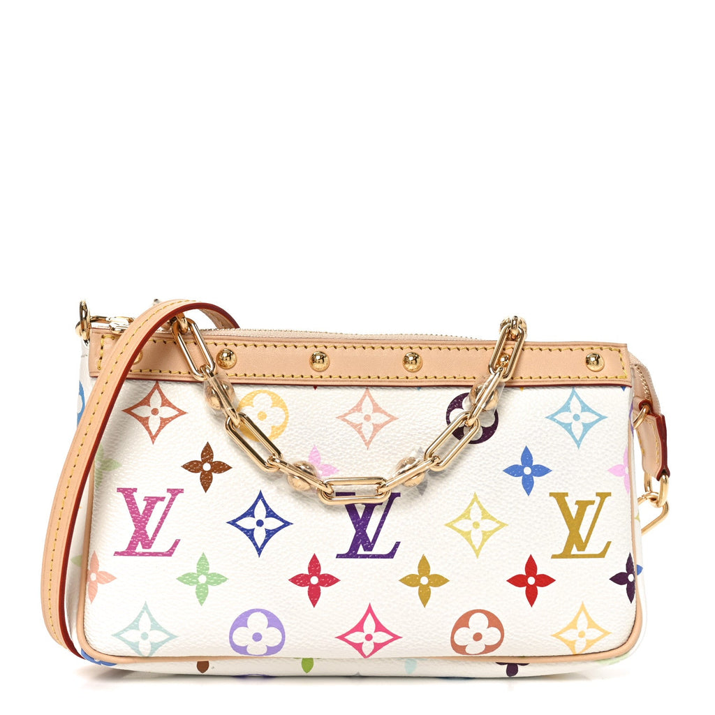 Louis Vuitton LV X TM Monogram Multicolor Pochette Accessories White