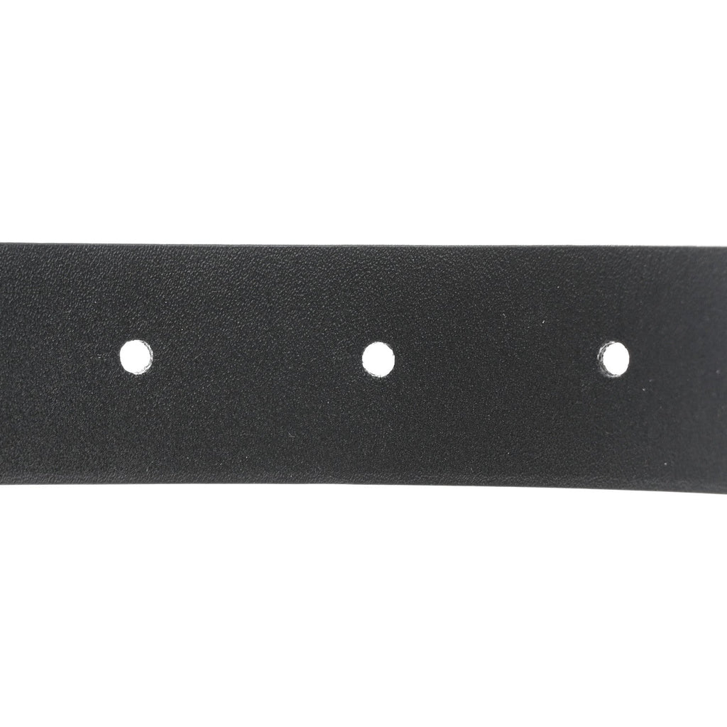 Calfskin Paris Button CC Belt 100 40 Black