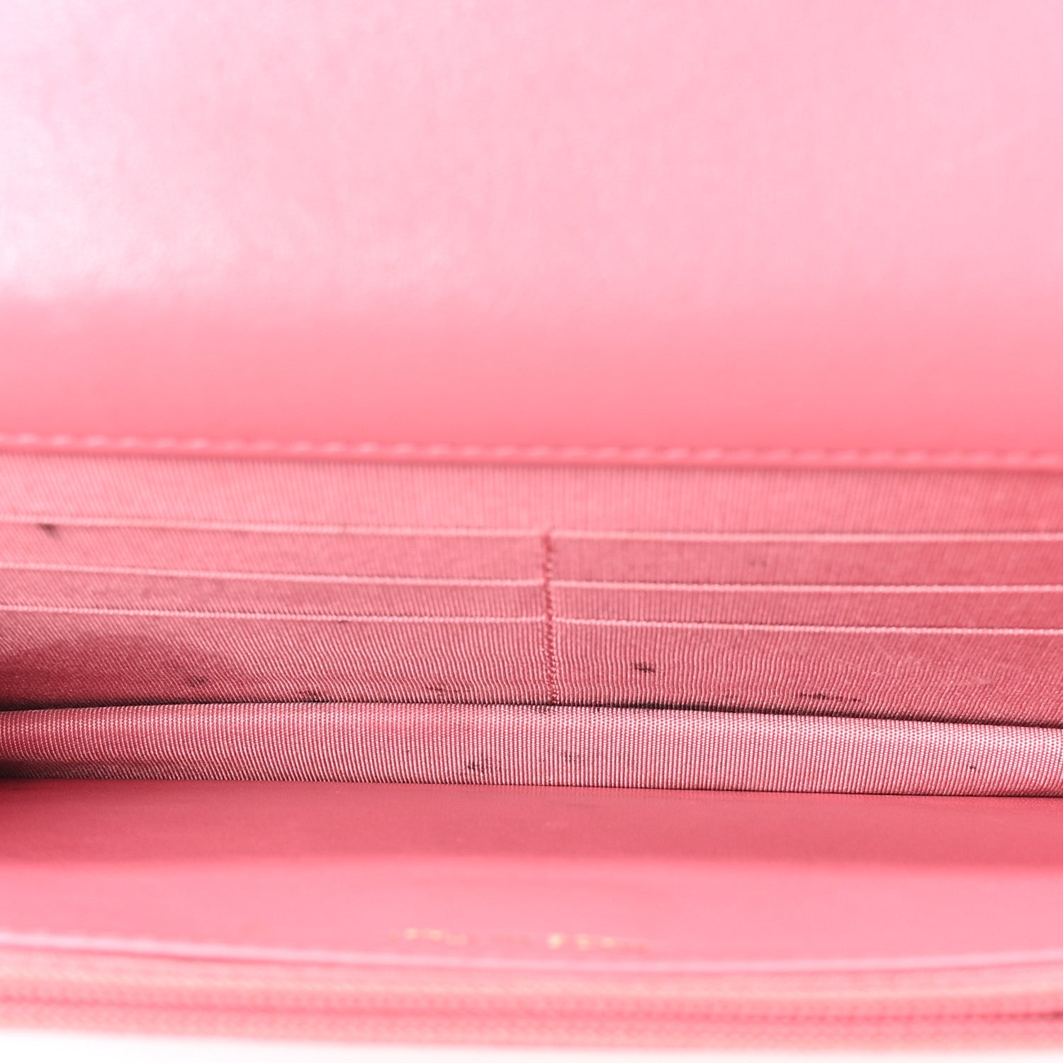 Chanel Lambskin Quilted Chanel 19 Wallet On Chain WOC Pink