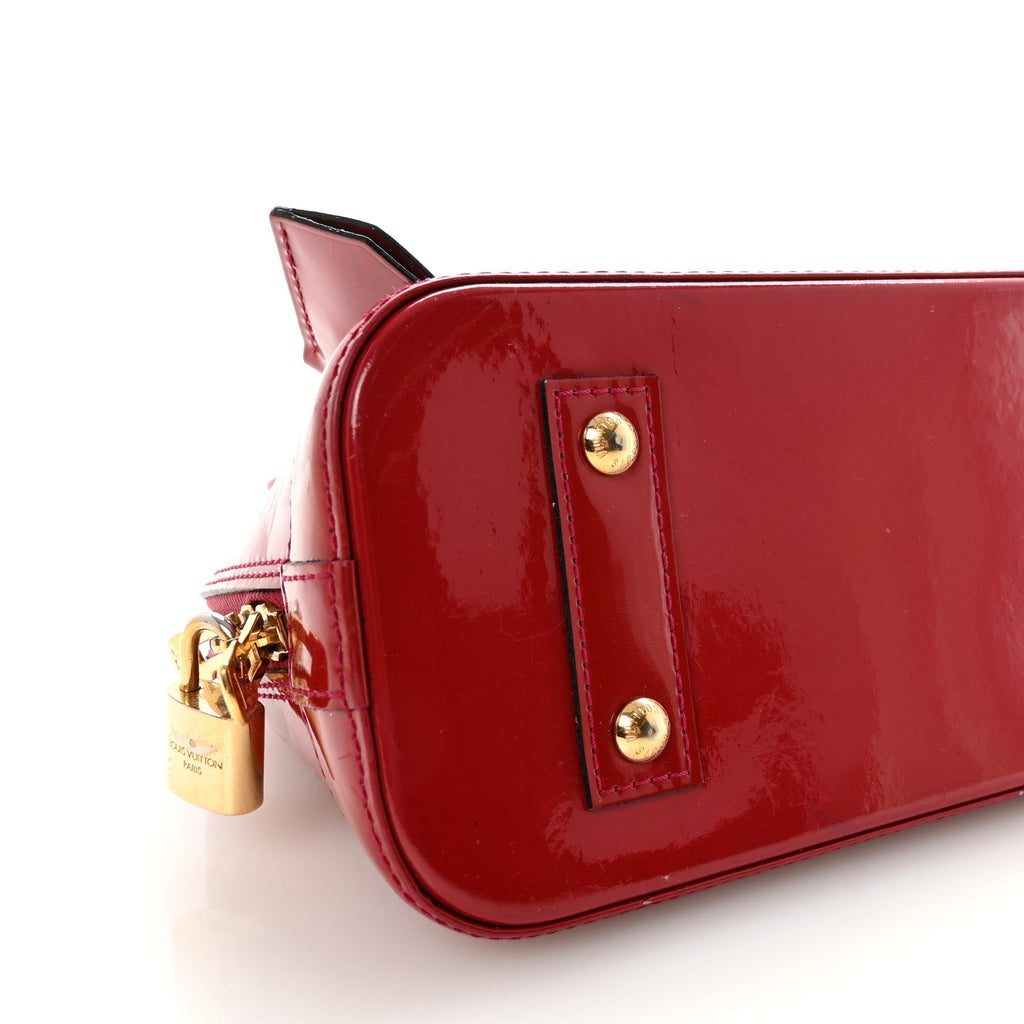Louis Vuitton Vernis Alma BB Rose Indien