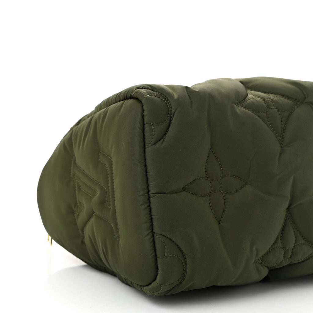Louis Vuitton Econyl Mini Monogram Pillow Speedy Bandouliere 25 Khaki