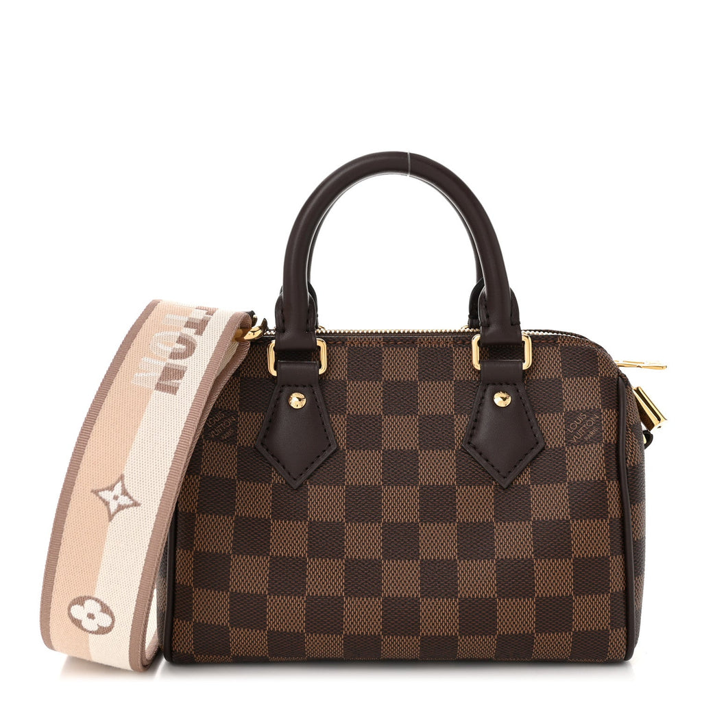 Louis Vuitton Damier Ebene Speedy Bandouliere 20