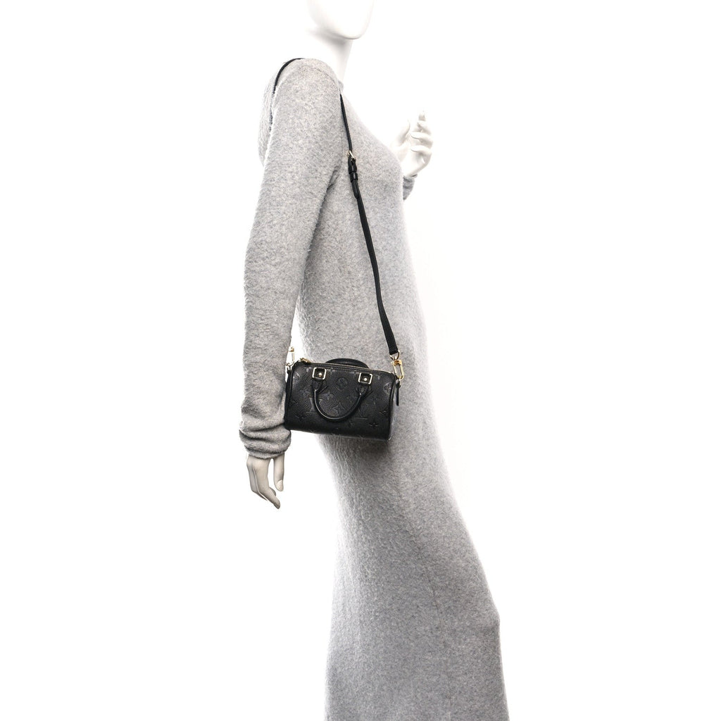 Louis Vuitton Empreinte Monogram Nano Speedy Black