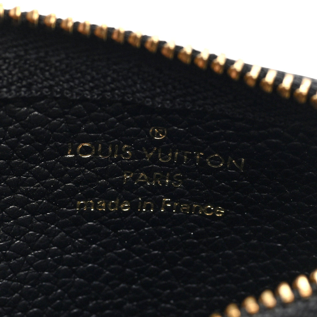 Louis Vuitton Empreinte Monogram Giant Key Pouch Black