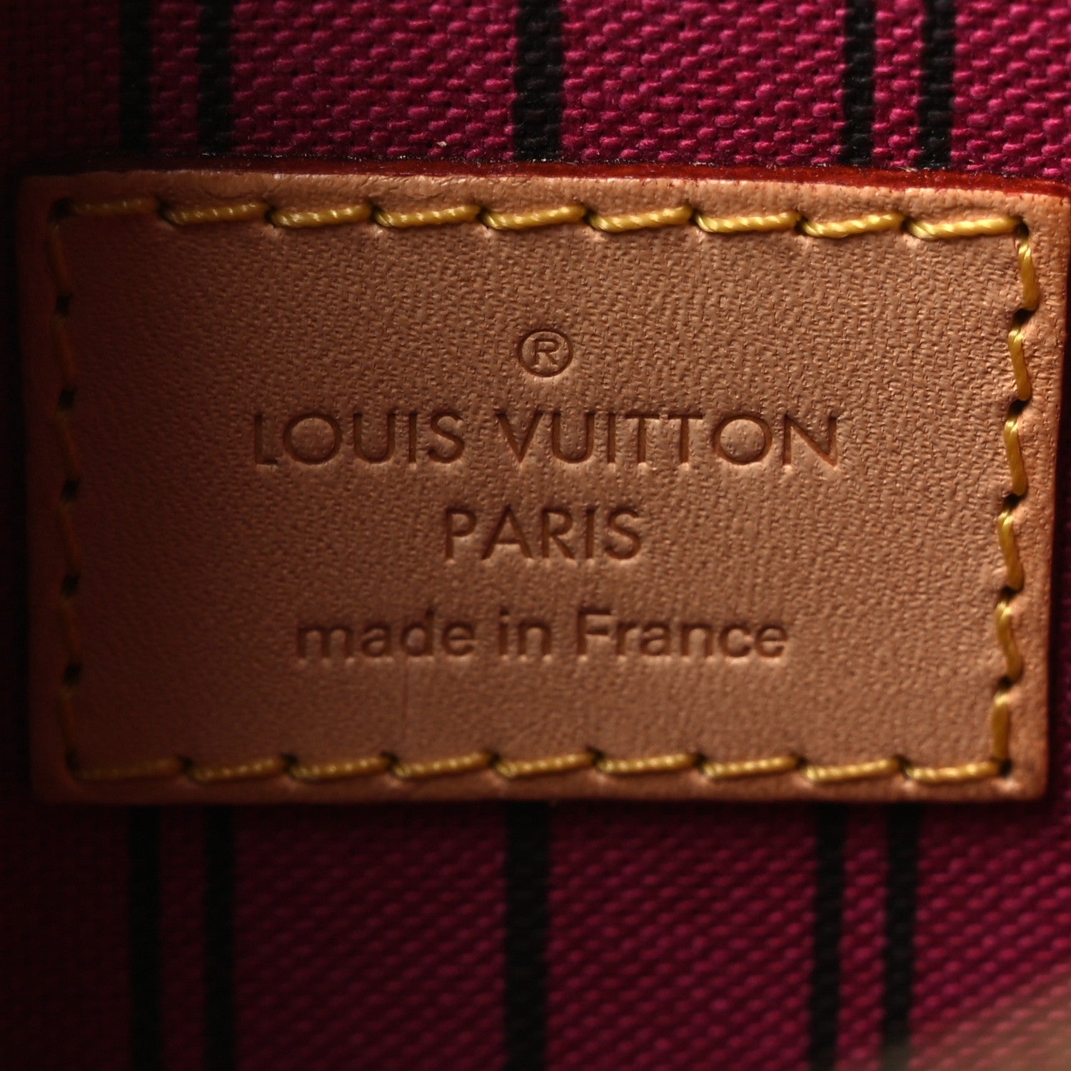 Louis Vuitton Monogram Neverfull MM GM Pochette Pivoine
