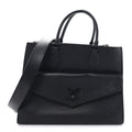Louis Vuitton Soft Calfskin Lockme Tote MM Black