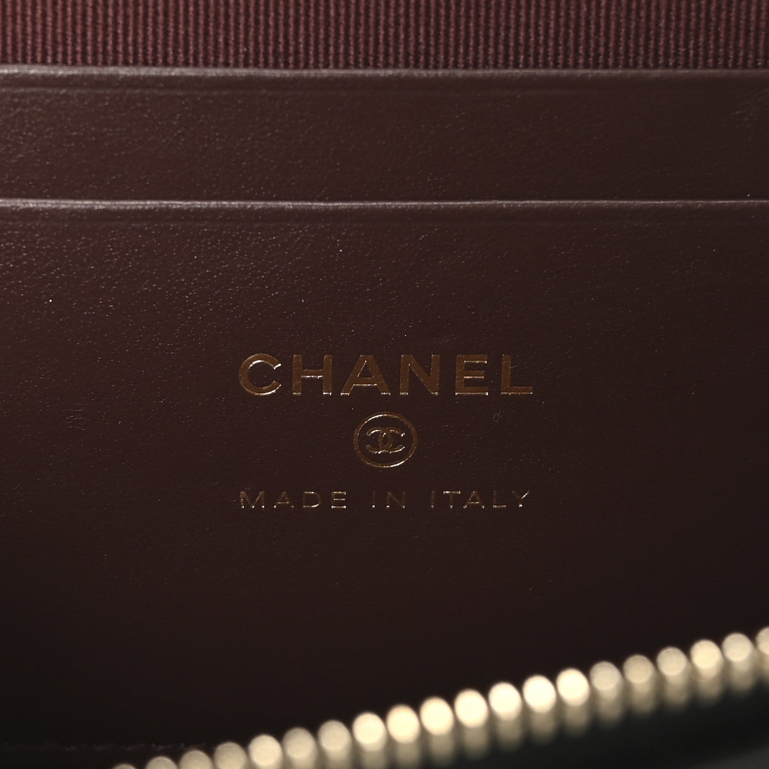 Chanel Caviar Quilted Top Handle Slim Vanity With Chain Black