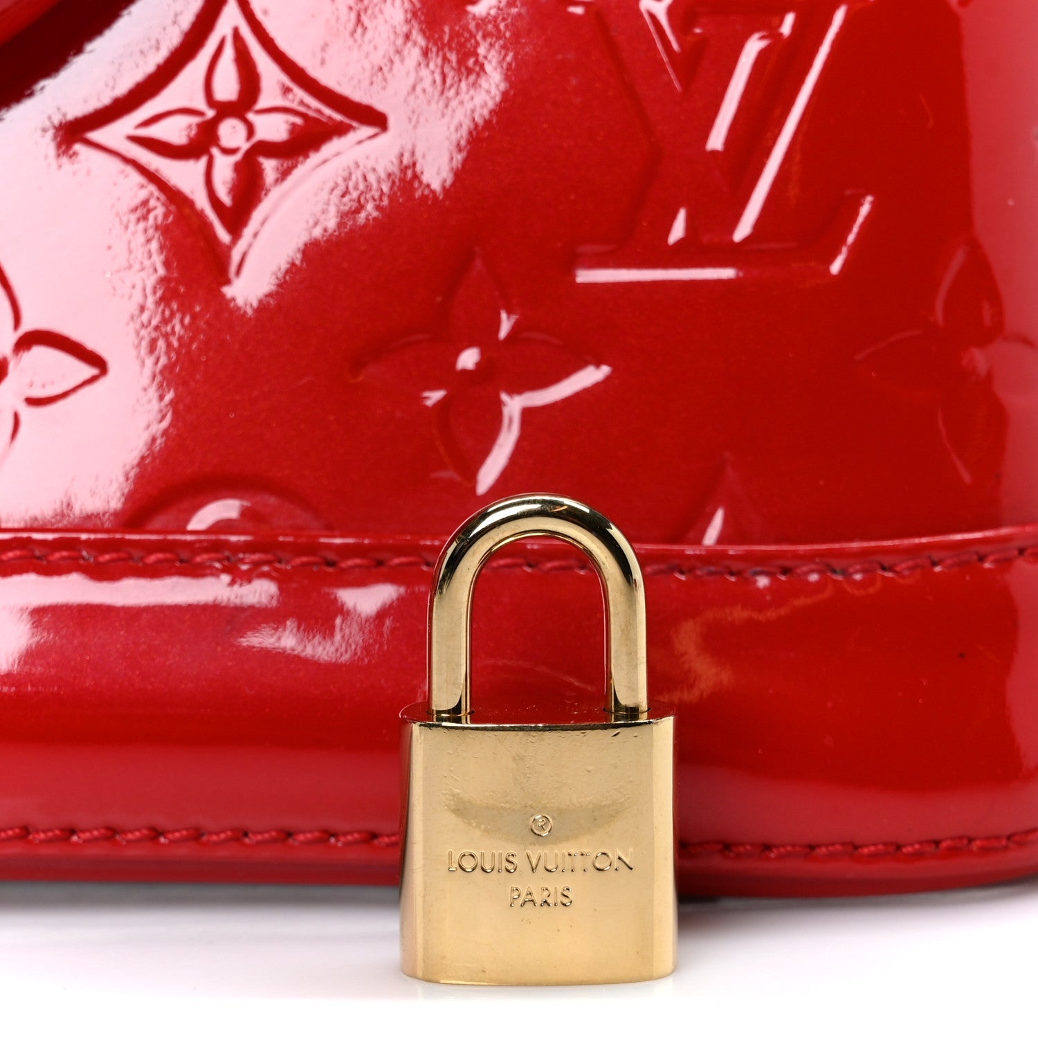 Louis Vuitton Vernis Alma BB Cherry
