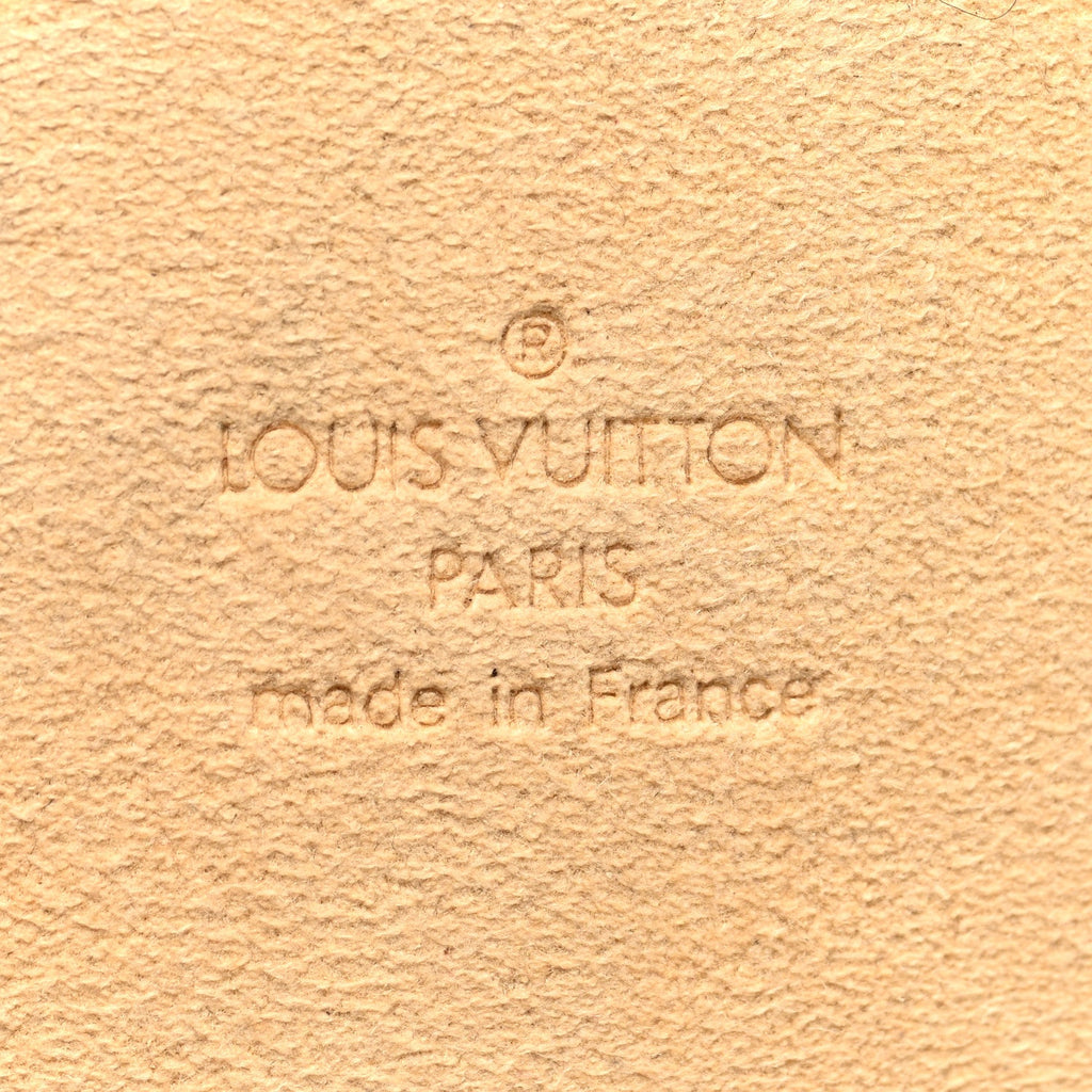Louis Vuitton Monogram Glasses Sunglasses Case w Flap