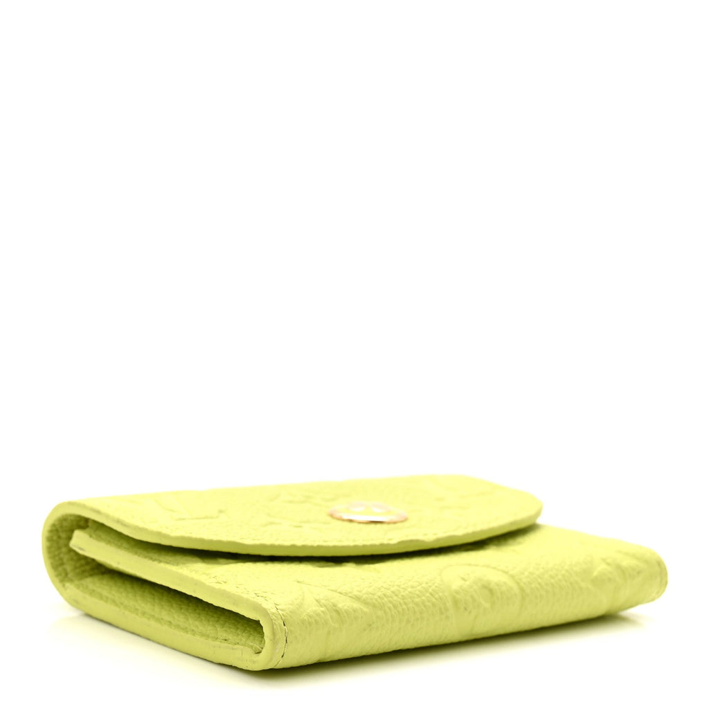 Louis Vuitton Empreinte Rosalie Coin Purse Zesty Lime
