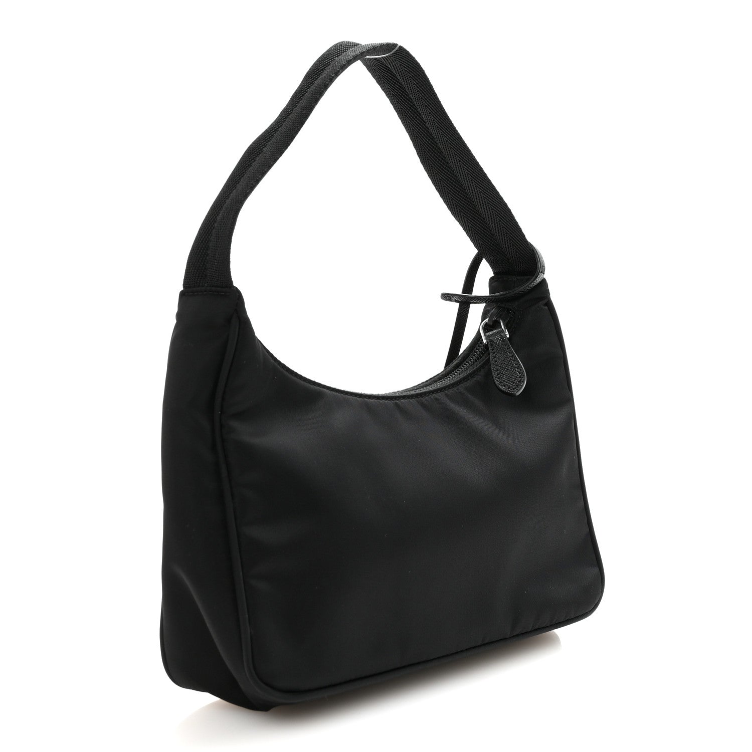 Prada Tessuto Nylon Mini Re-Edition 2000 Bag Black