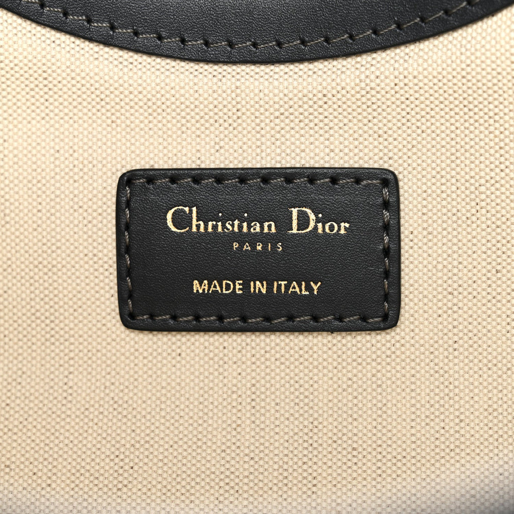 Christian Dior Oblique Fold Over Clutch Blue