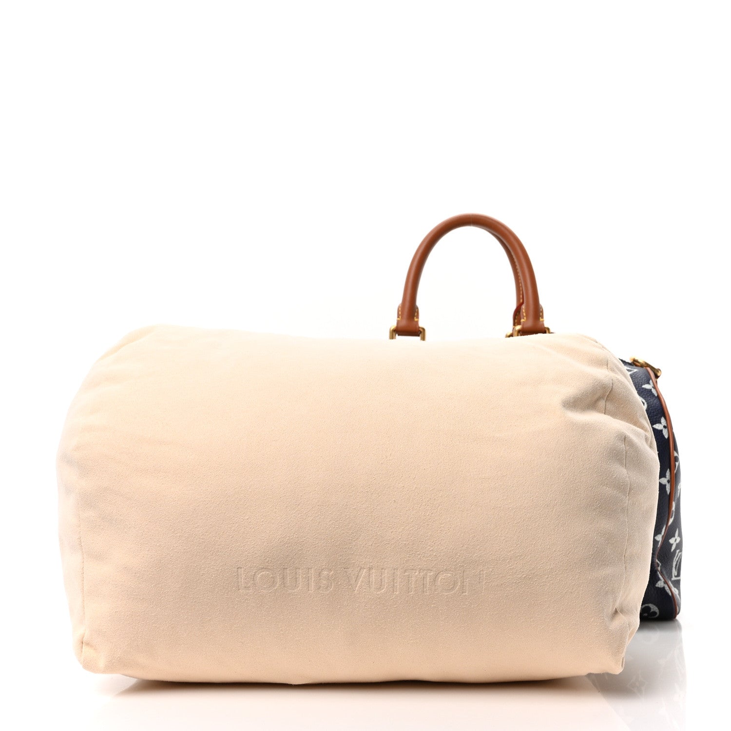 Louis Vuitton Calfskin Monogram Speedy P9 Bandouliere 30 Indigo