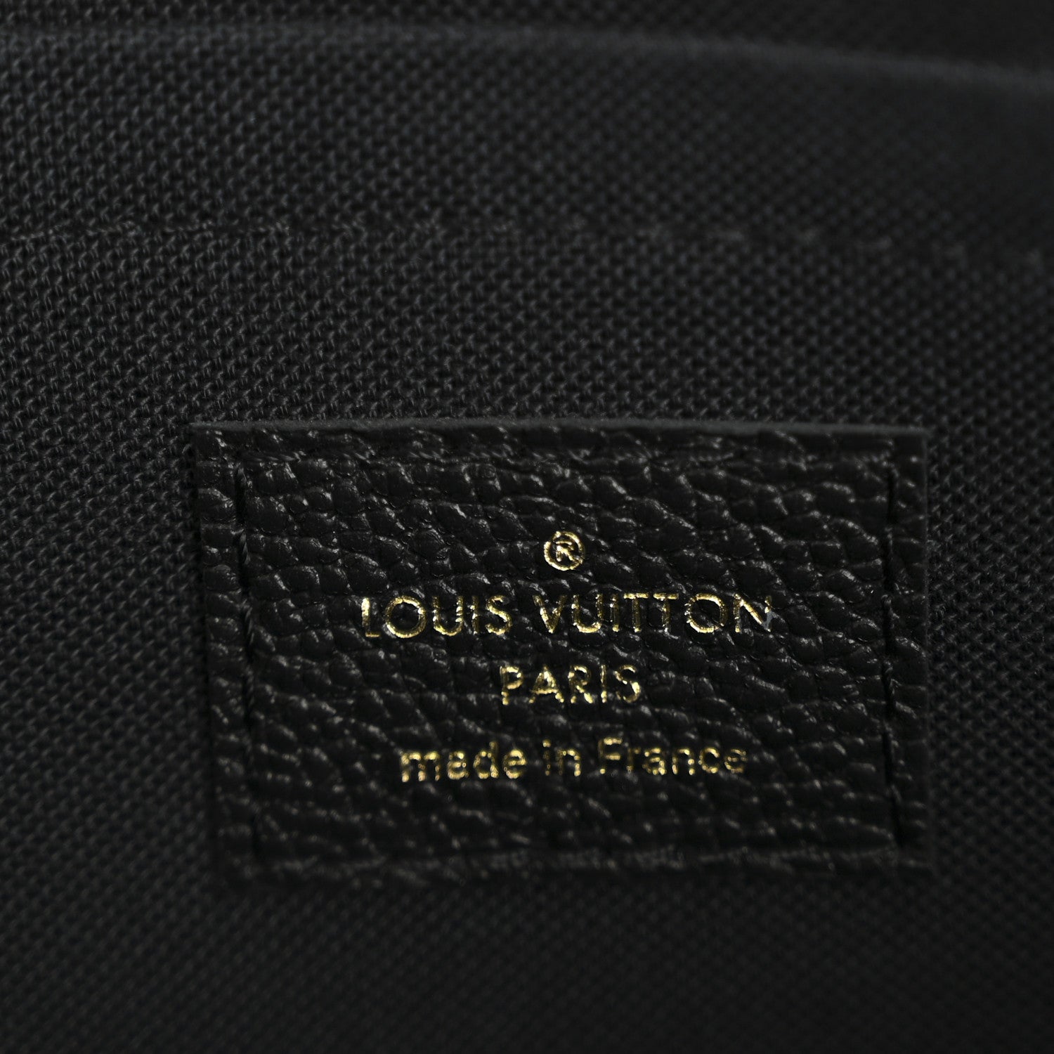 Louis Vuitton Empreinte Daily Pouch Black