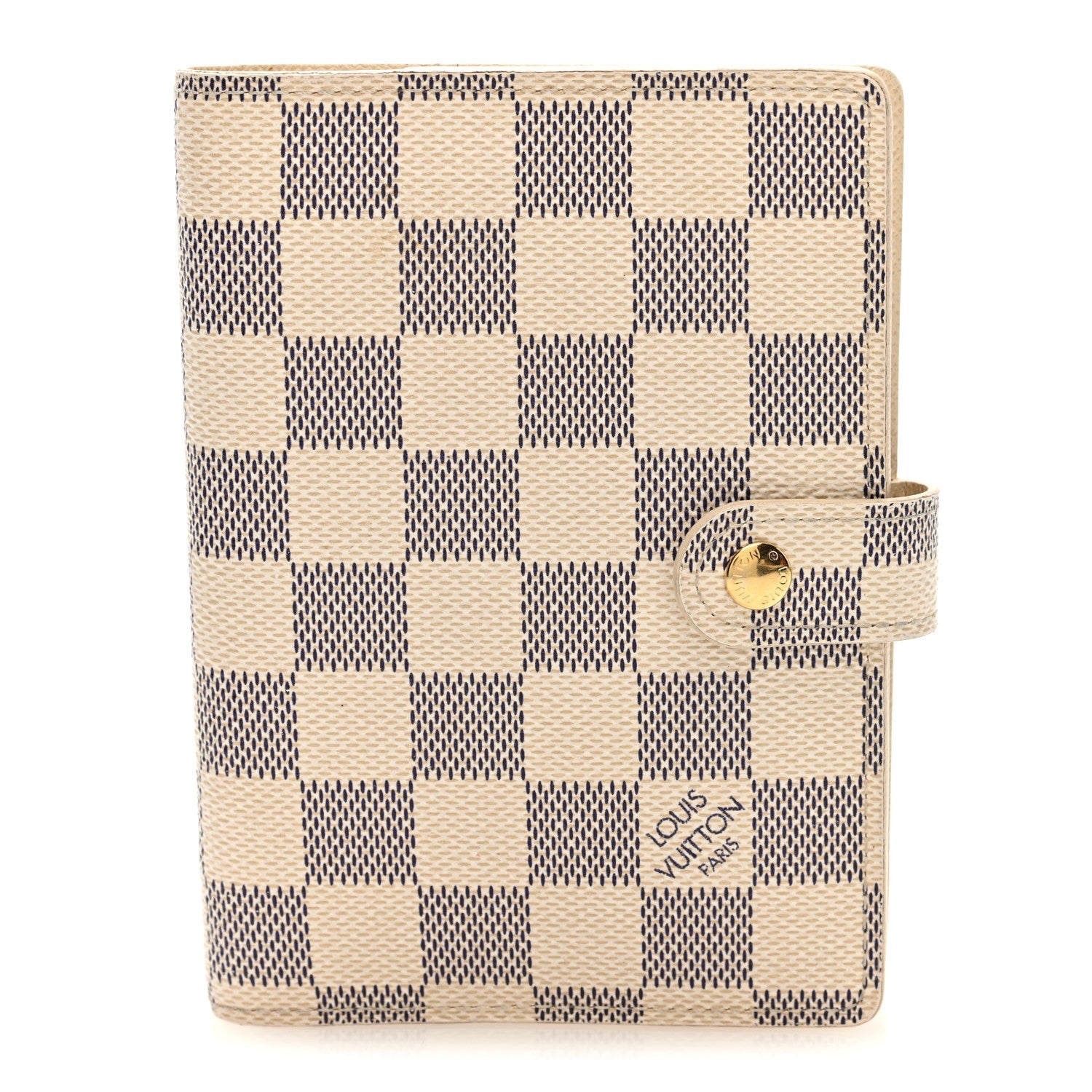 Louis Vuitton Damier Azur Small Ring Agenda Cover