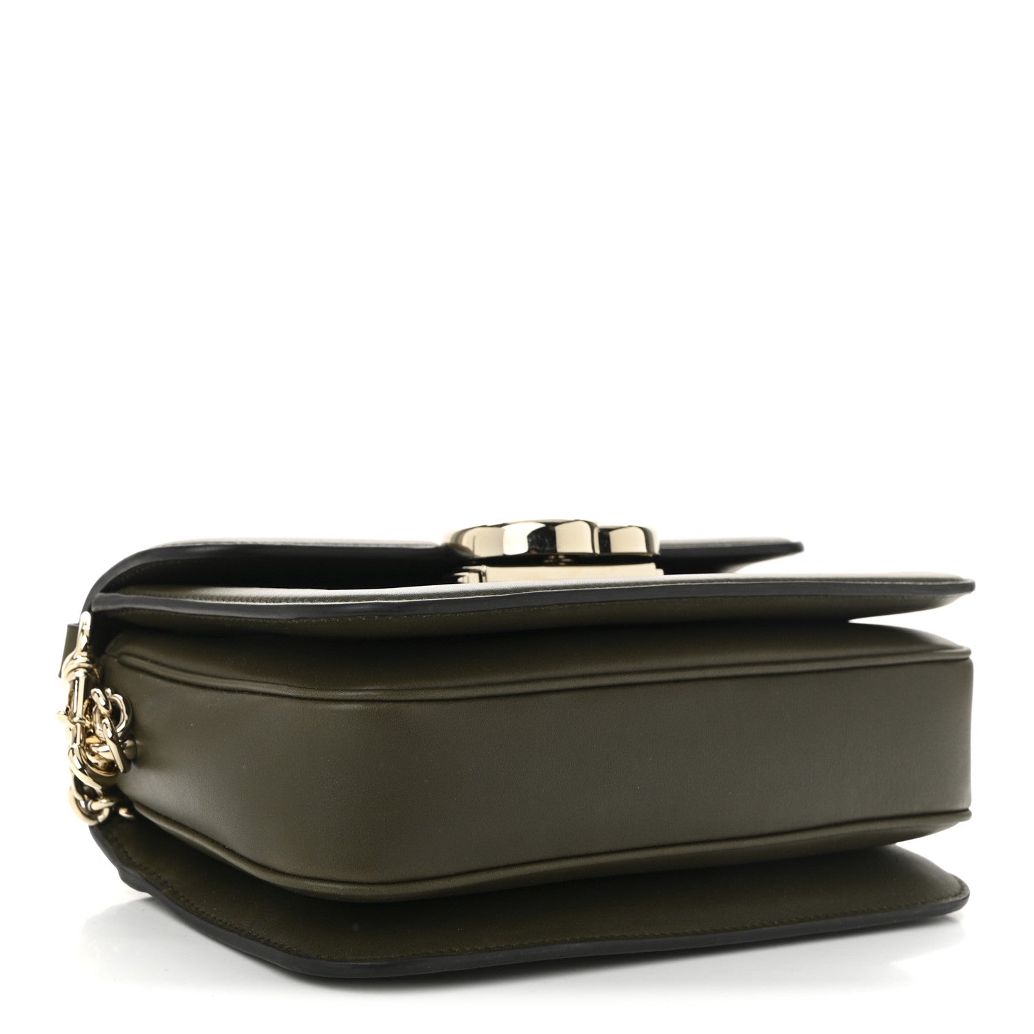 Gucci Monogram Small Gucci Go Shoulder Bag Luscious Green