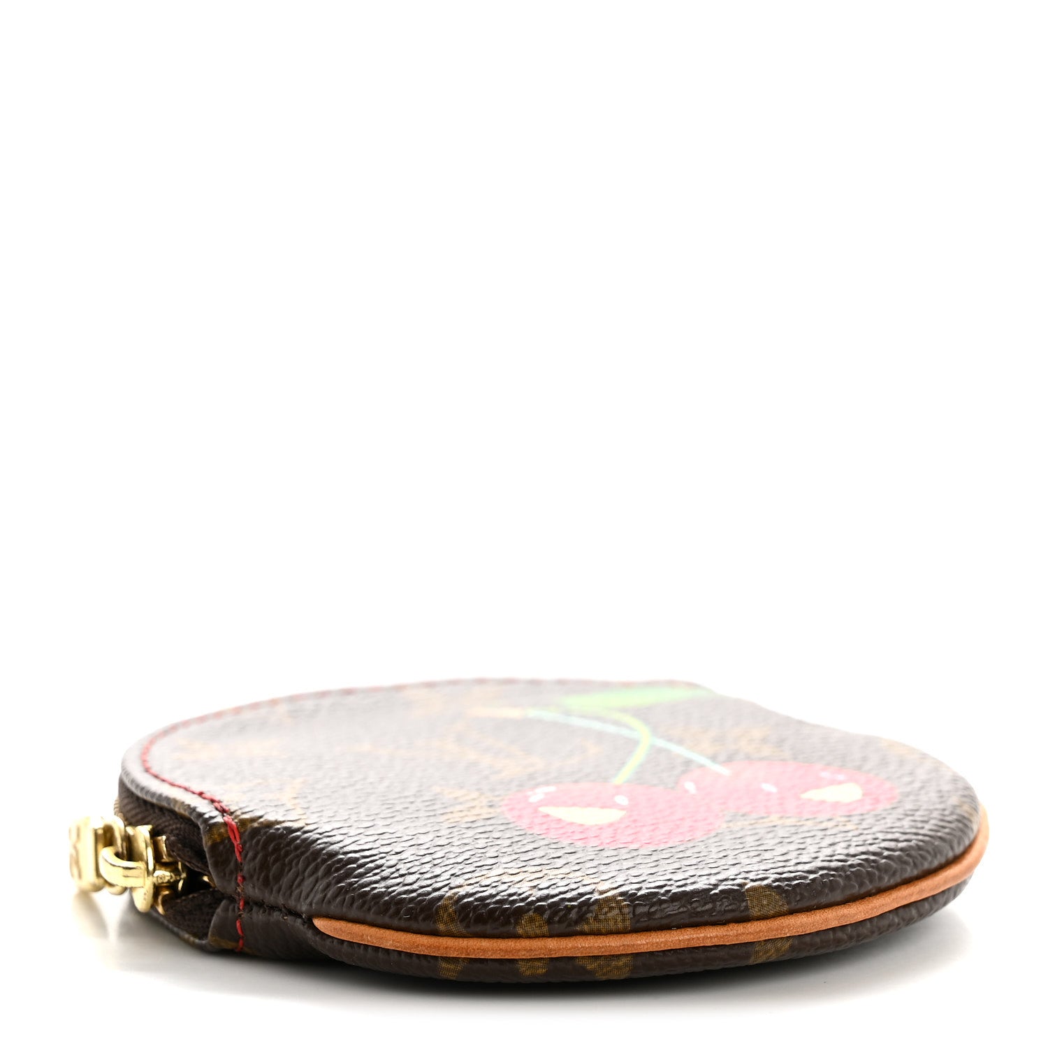 Louis Vuitton Monogram Cerises Round Coin Purse