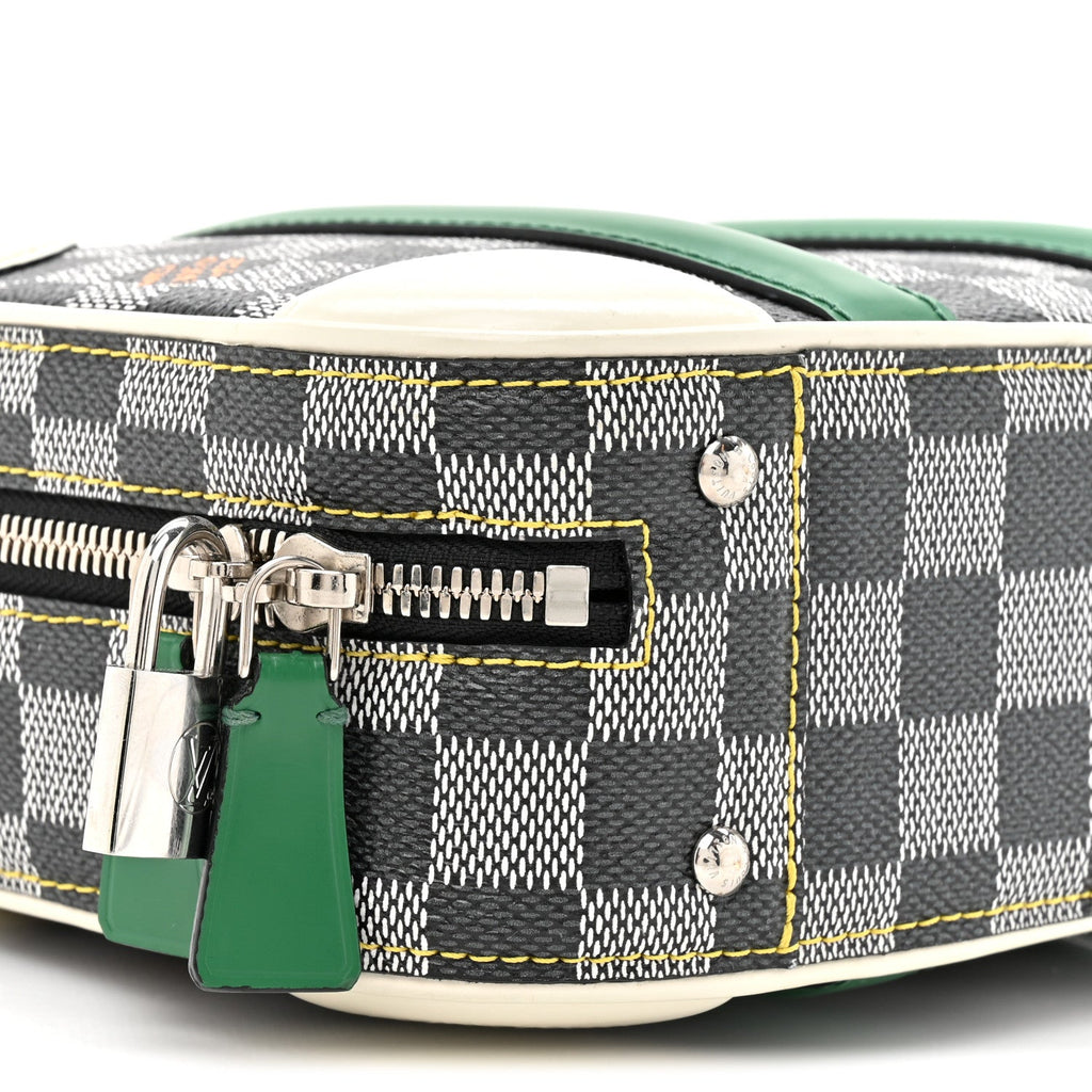 Louis Vuitton Damier Valisette BB Black White