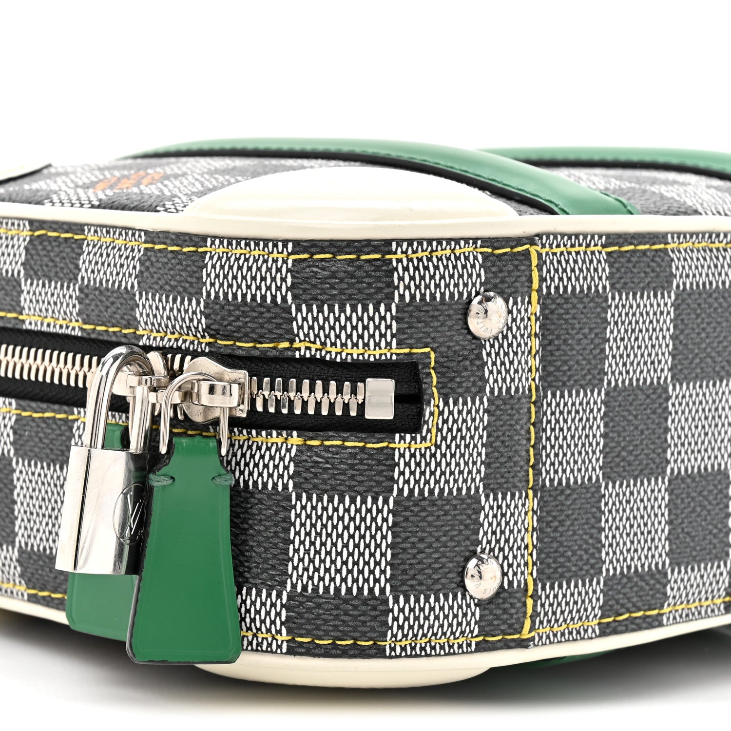Louis Vuitton Damier Valisette BB Black White