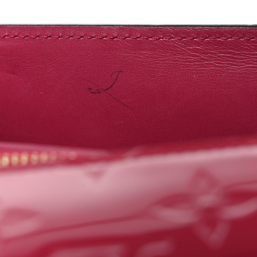 Louis Vuitton Vernis Sarah Wallet Rose Indien